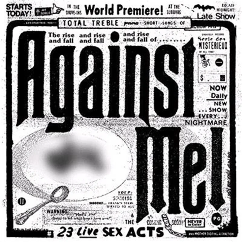 23 Live Sex Acts - Against Me Cd Album
