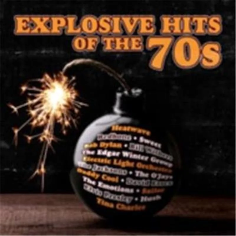 Explosive Hits Of The 70S - Various Cd Album