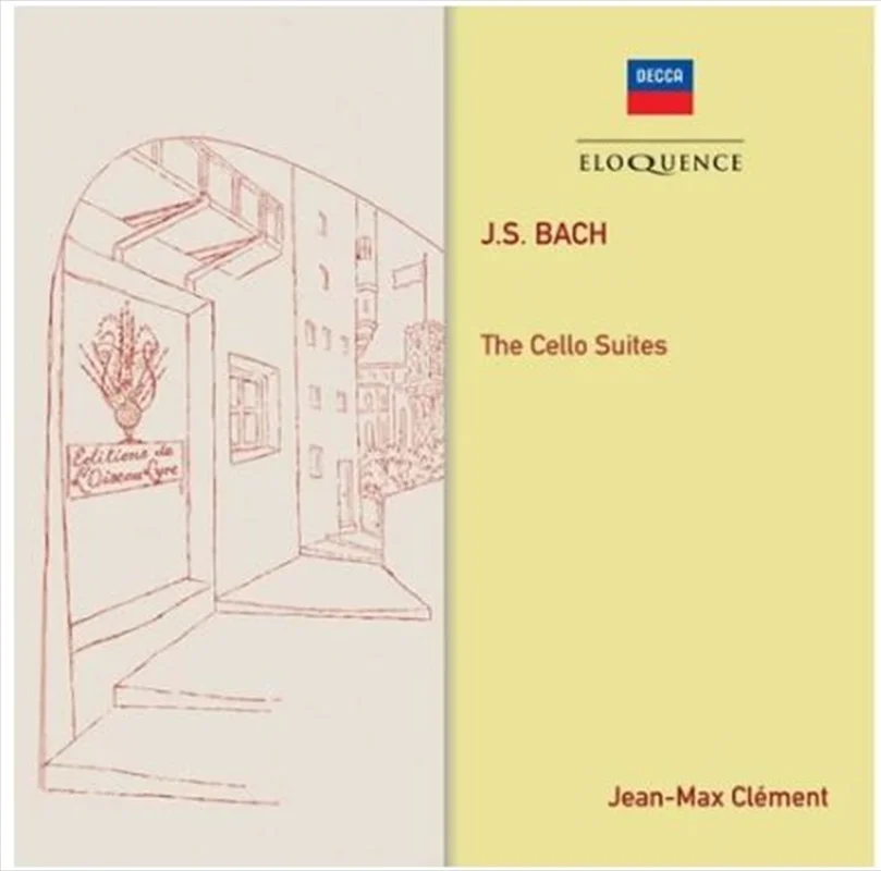 Bach: Cello Suites - Clement, Max Cd Album