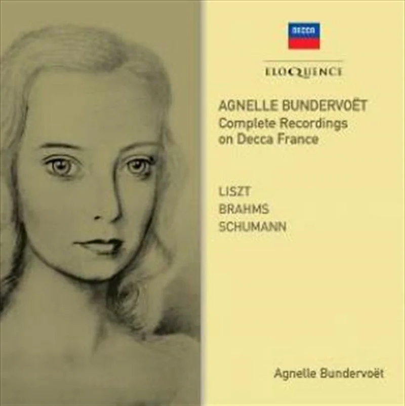 Agnelle Bundervoet: Comp Recor - Bundervoet, Agnelle Cd Album