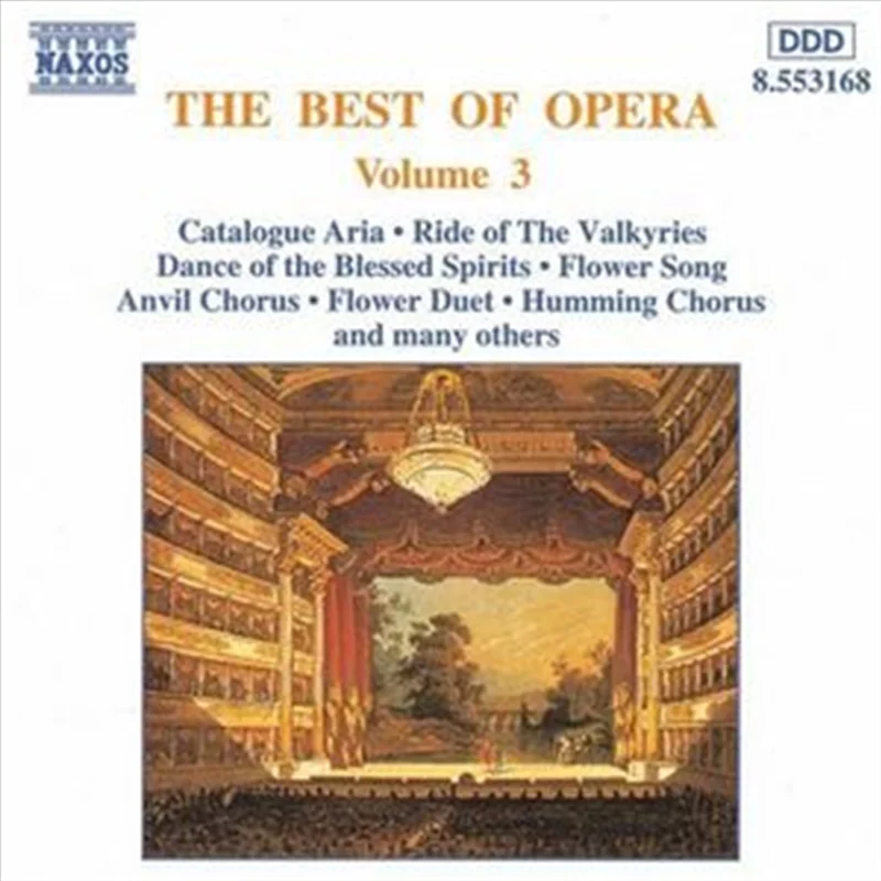 Operas Greatest Hits Vol3 - Various Cd Album