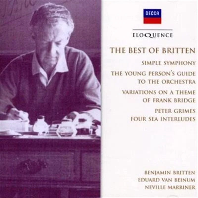 Simple Sy Young Pers Vari - Britten, Benjamin Cd Album