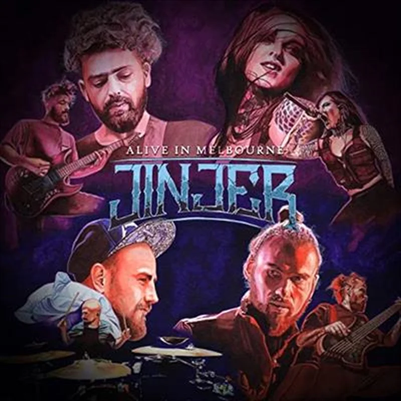 Alive In Melbourne 2020 - Jinjer Cd Album