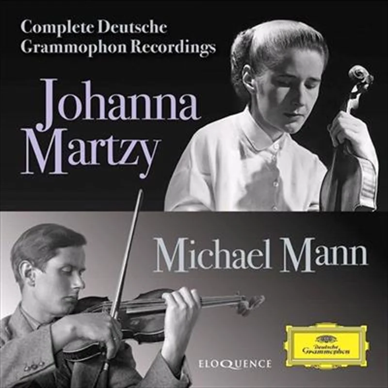 Complete Deutsche Grammophon R - Martzy, Johanna: Mann, Michael Cd Album