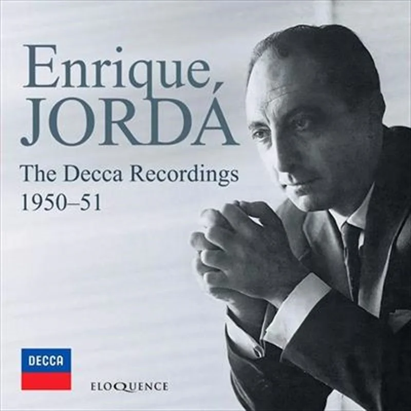 Decca Recordings 1950-51 - Jorda, Enrique Cd Album