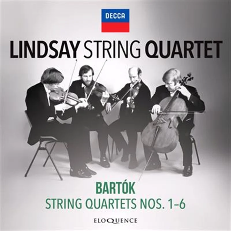 Bartok: String Quartet No 1-6 - Lindsay String Quartet Cd Album
