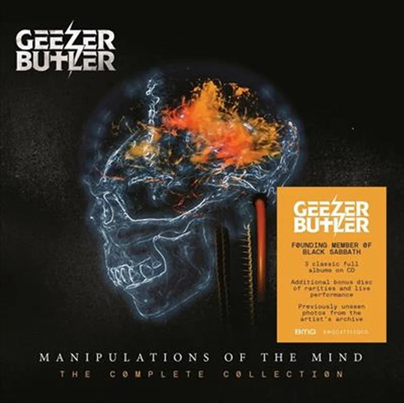 Manipulations Of The Mind: Com - Geezer Butler Cd Album