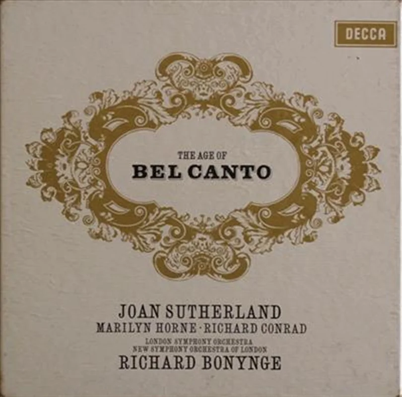 Age Of Bel Canto - Sutherland, Joan: Horne, Marilyn Cd Album