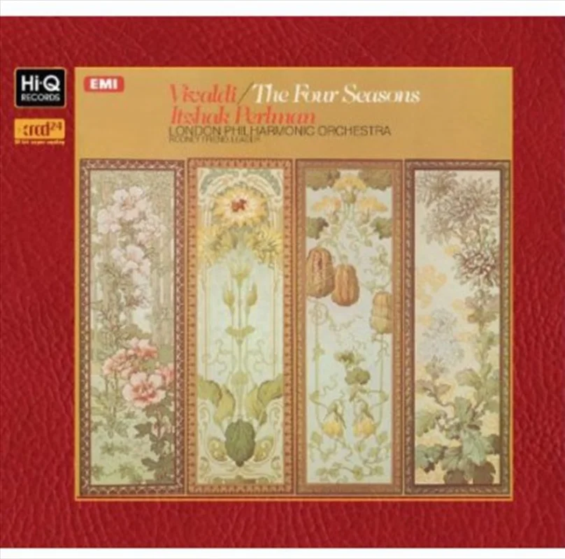 Vivaldi: Four Seasons - Perlman: London Pco Cd Album