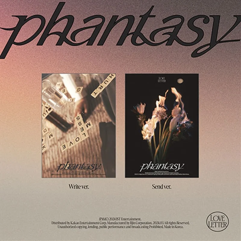Vol.2: Phantasy Pt.3 Love Lett - The Boyz Cd Album
