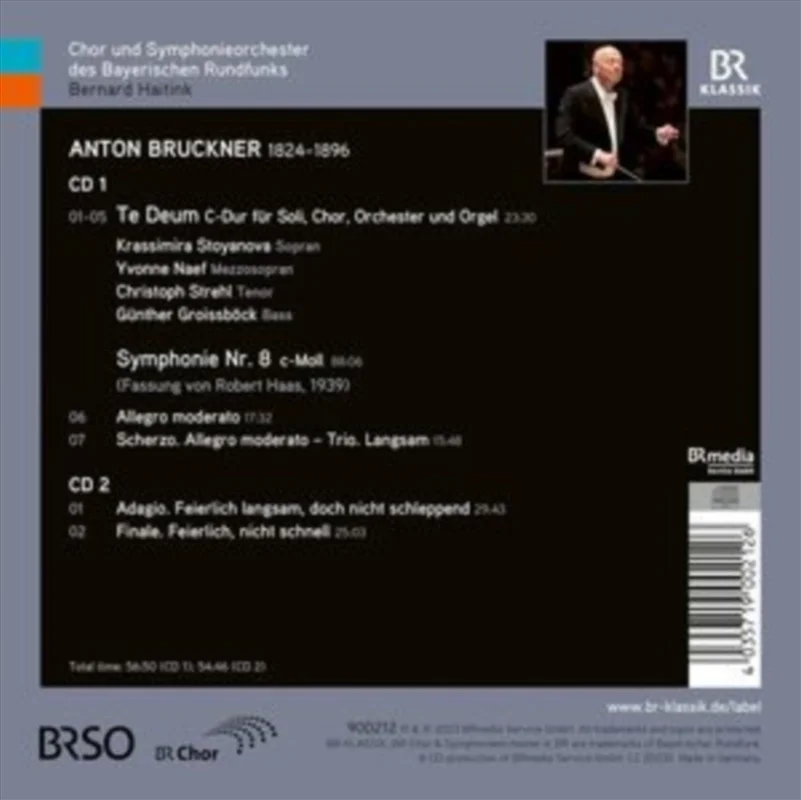 Symphonie No. 8 Te Dum - Symphonieorchester Des Bayerischen Cd Album