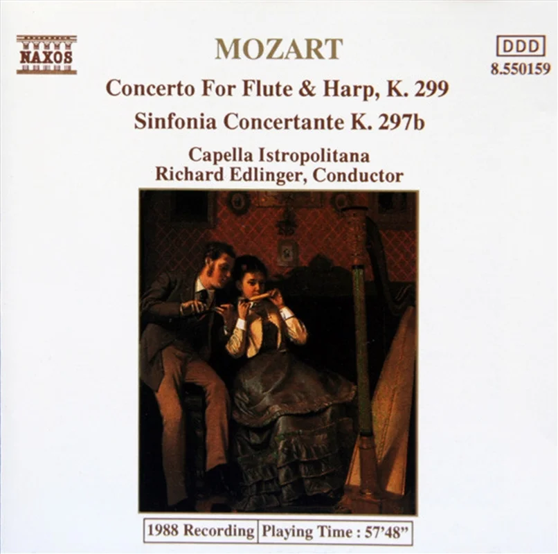 Flute And Harp Concerto - Mozart, Wolfgang Amadeus Cd Album