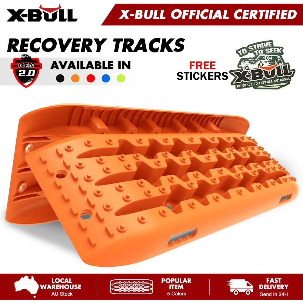 X-BULL KIT1 Recovery track Board Traction Sand trucks strap mounting 4x4 Sand Snow Car