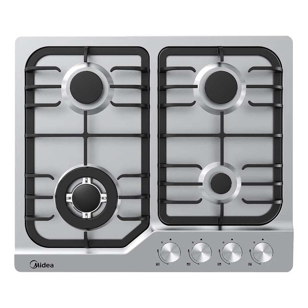 Gas Cooktop 60cm Stainless Steel 4 Burners