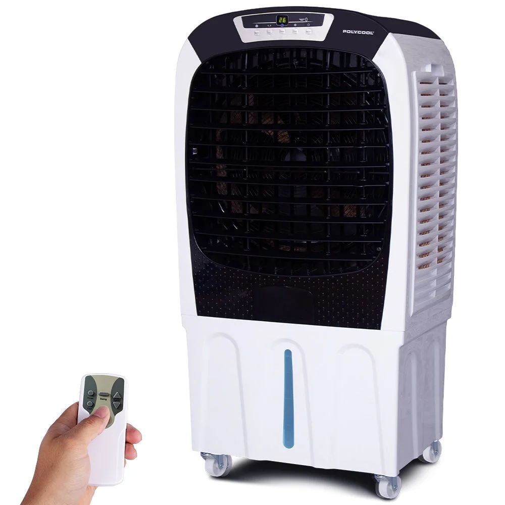 POLYCOOL 450W 80L Evaporative Air Cooler, Commercial Grade, Remote Control, Fan