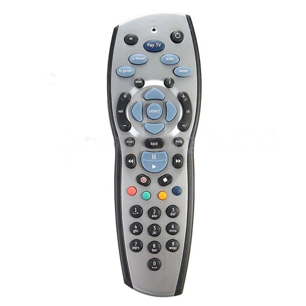 2x Tooleroo PayTV Remote Control Compatible with Foxtel MYSTAR SKY NZ - Silver