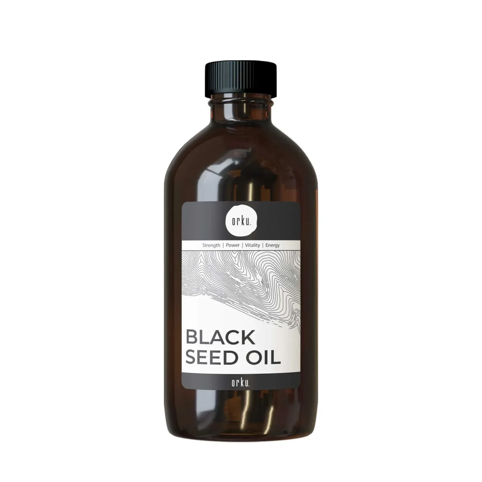 Orku 100ml Black Seed Oil Pure Cold Pressed 100% Ethiopian Nigella Sativa Cumin