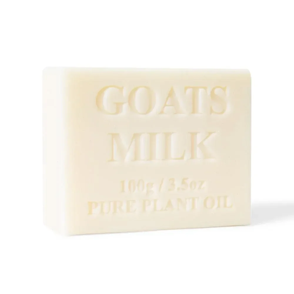 Orku 10 x 100g Goat Milk Soap Bars Natural Creamy Scent Australian Made