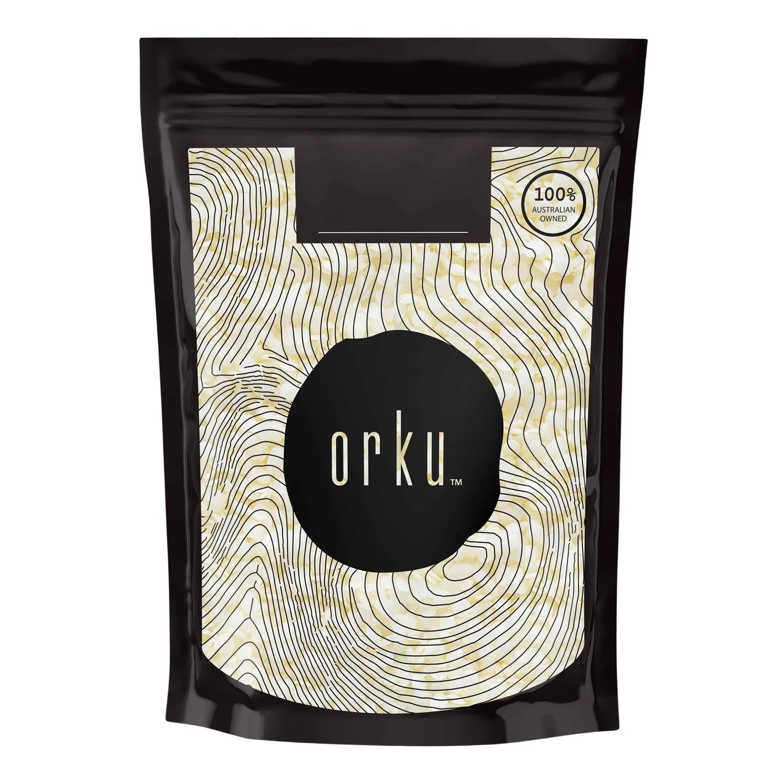 Orku 400g Pure Beeswax Pellets White BP Grade Refined Bead - Candle Cosmetic DIY