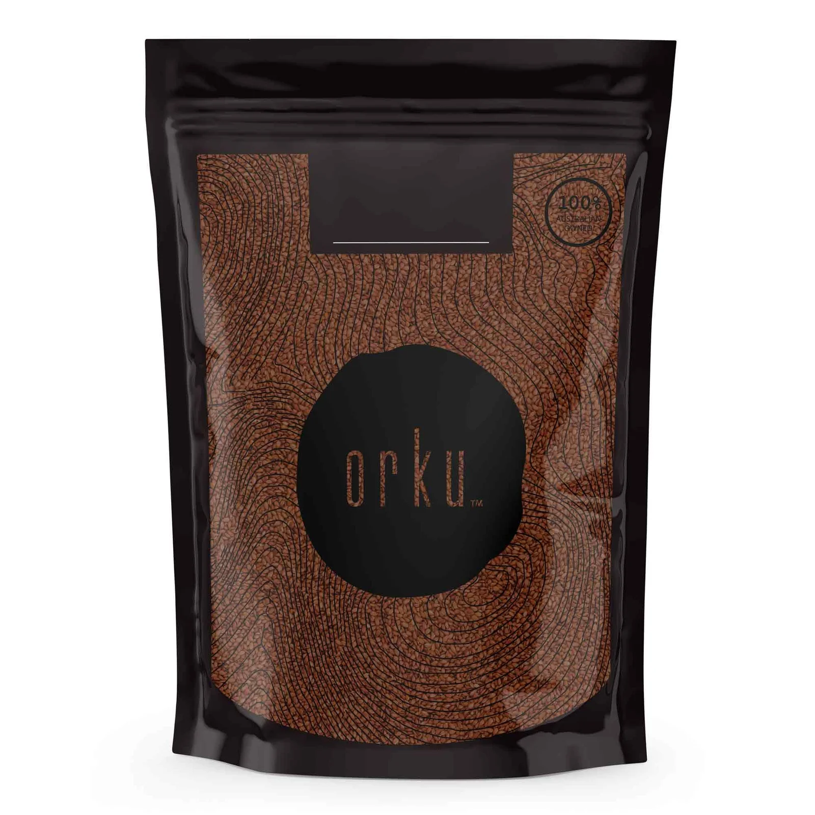 Orku 1Kg Organic Brown Linseed Flaxseed Whole Grain Non GMO
