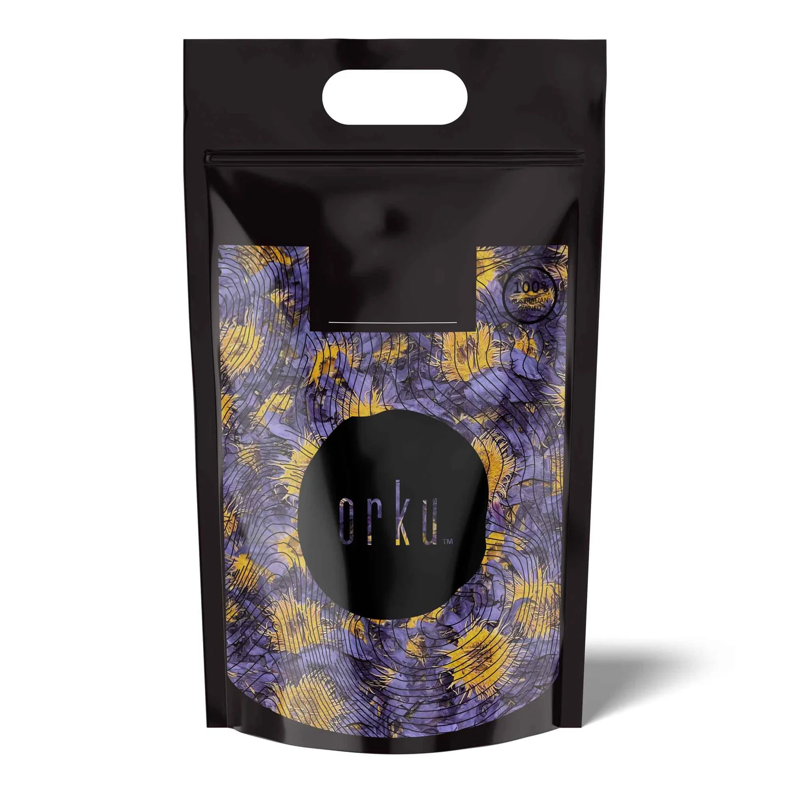 Orku 500g Dried Blue Lotus Flowers - Whole Open Lily Nymphaea Caerulea