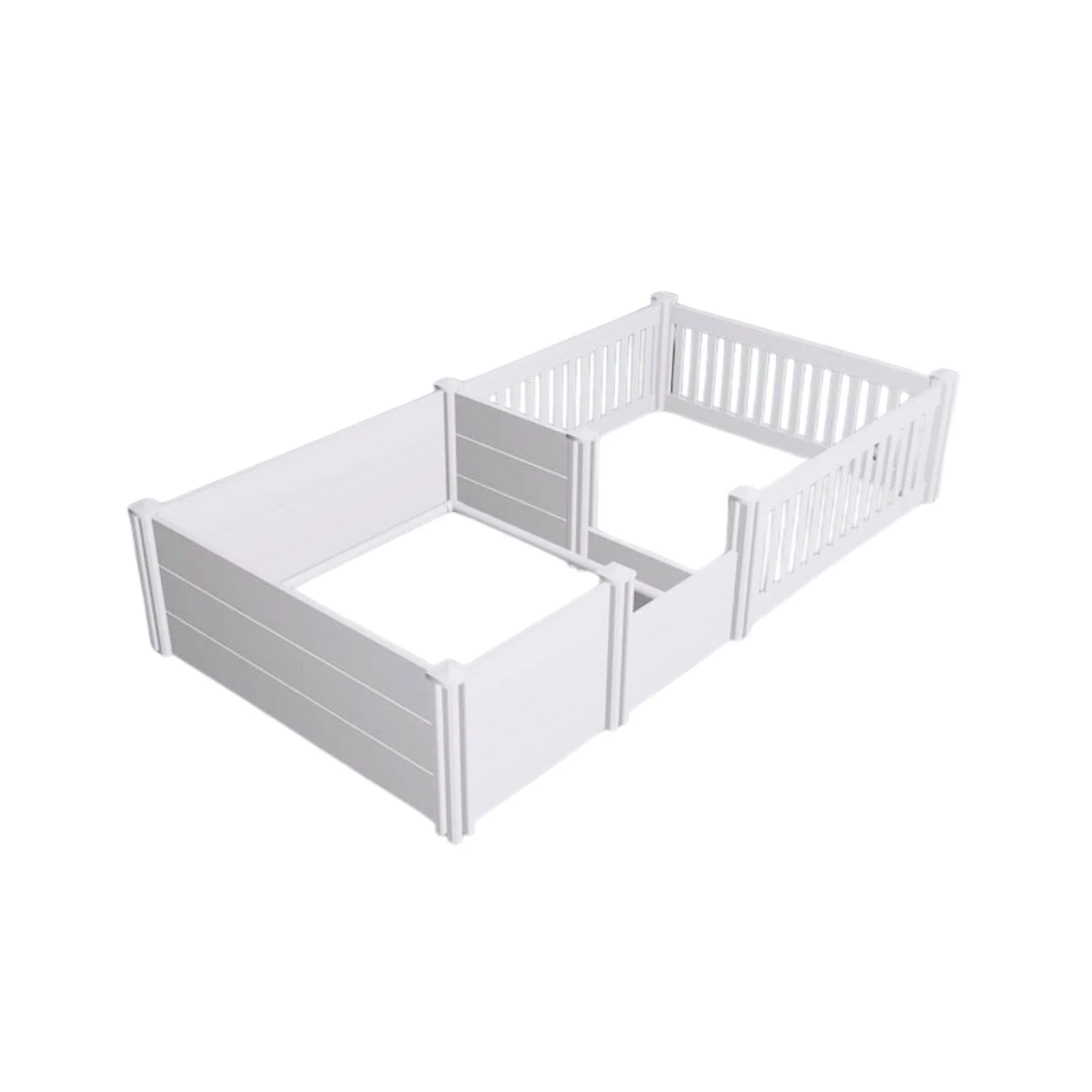Rooster Farms PVC Dog Whelping Box + Play Pen 2.30m x 1.15m x 0.48m - Birthing Kit