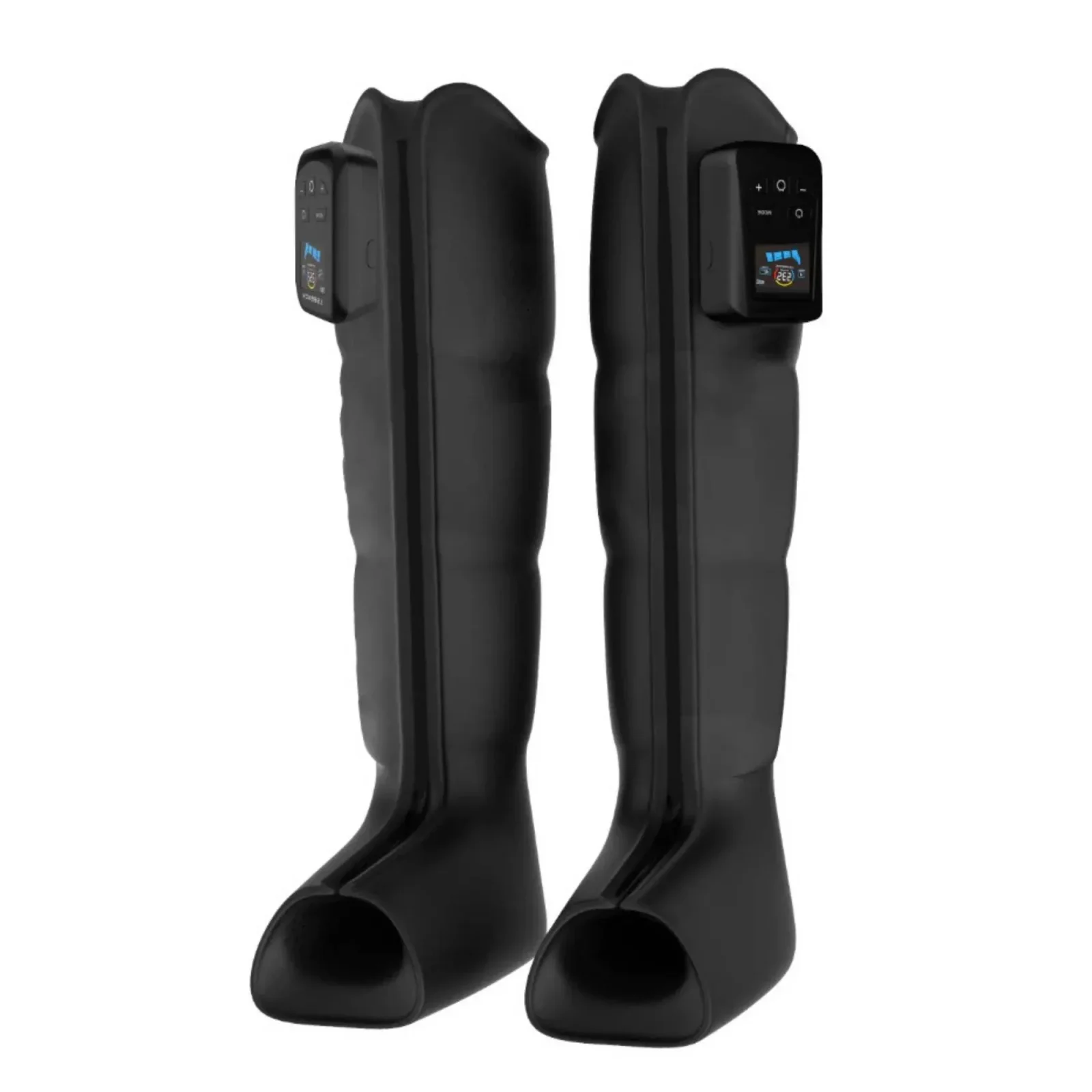 Orku Cordless Full Leg Air Compression Massager Boots - Rechargeable Pair Large