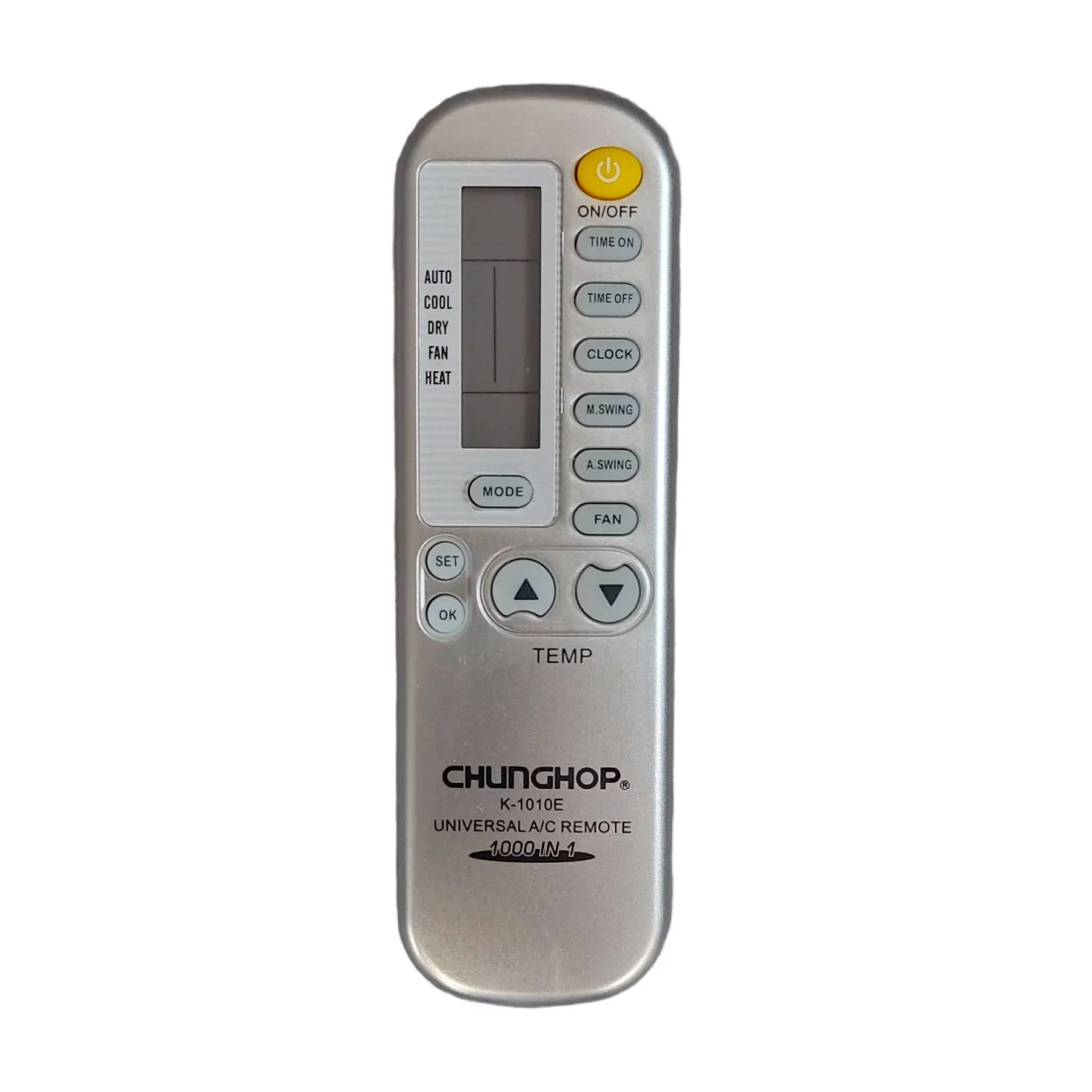 Chunghop Air Conditioner AC Remote Control Compatible with DELONGHI and More