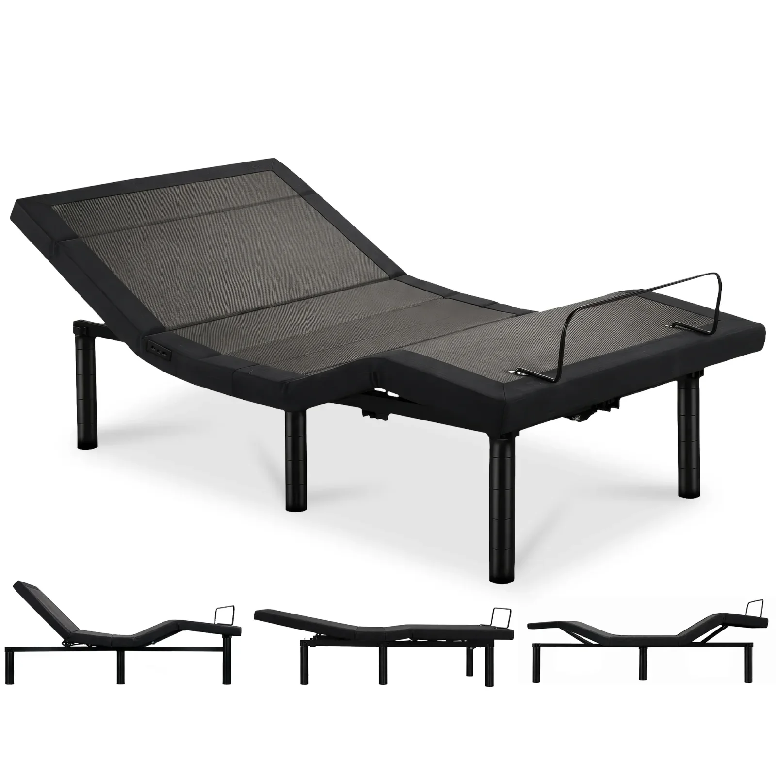 Therapedic Kinetic Advance Adjustable Long Single Bed Base with Head Tilt