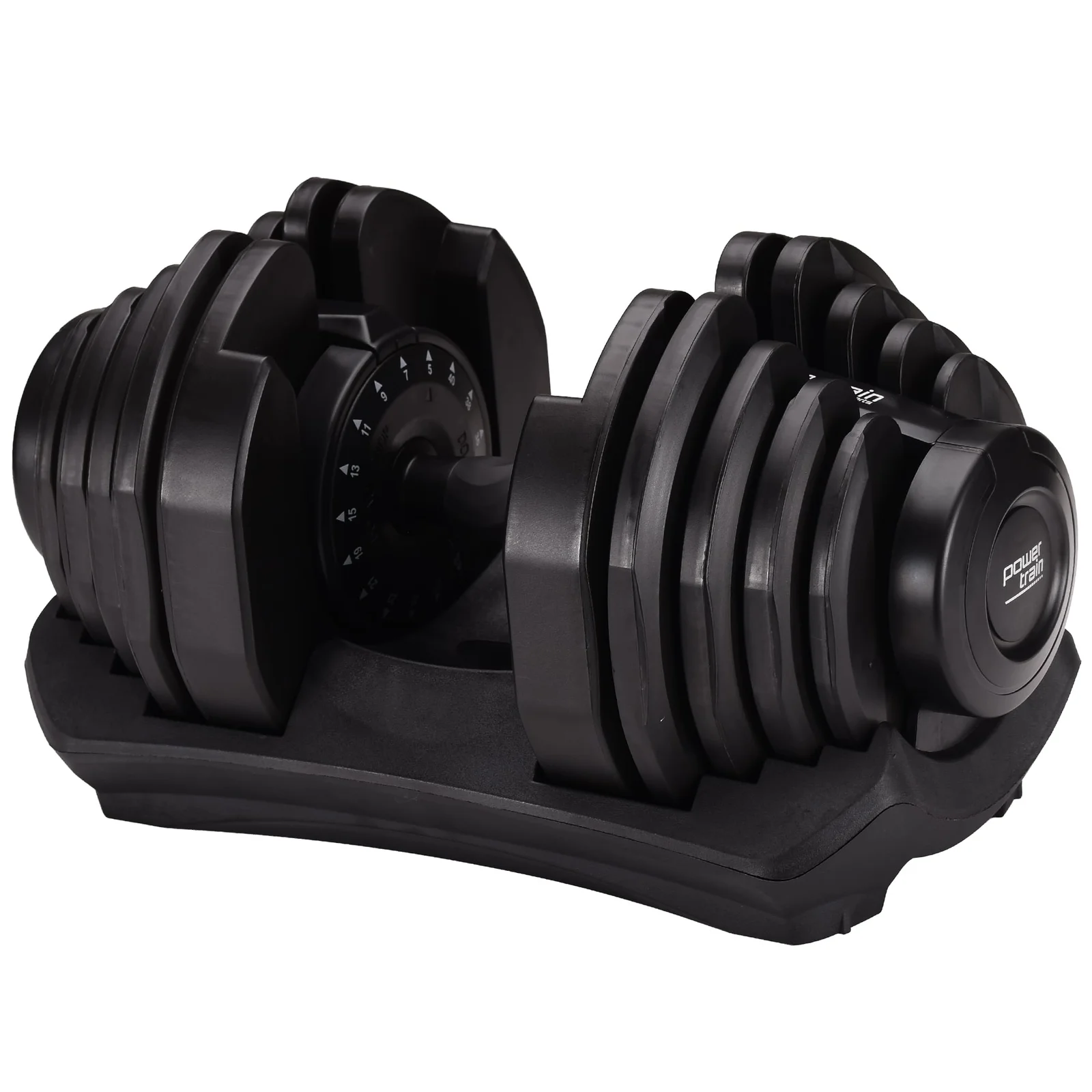 Powertrain 1x 40kg Adjustable Dumbbell