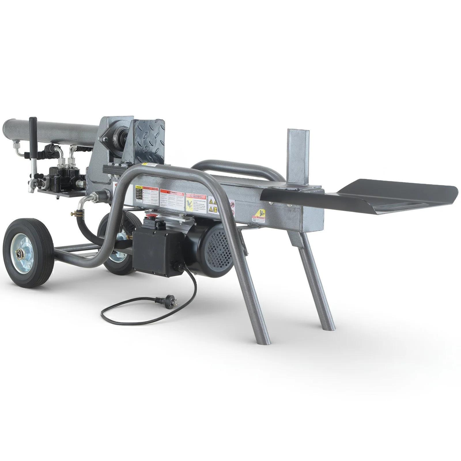 Yukon 12 Tonne Electric Hydraulic Log Splitter Heavy-Duty Firewood Splitter