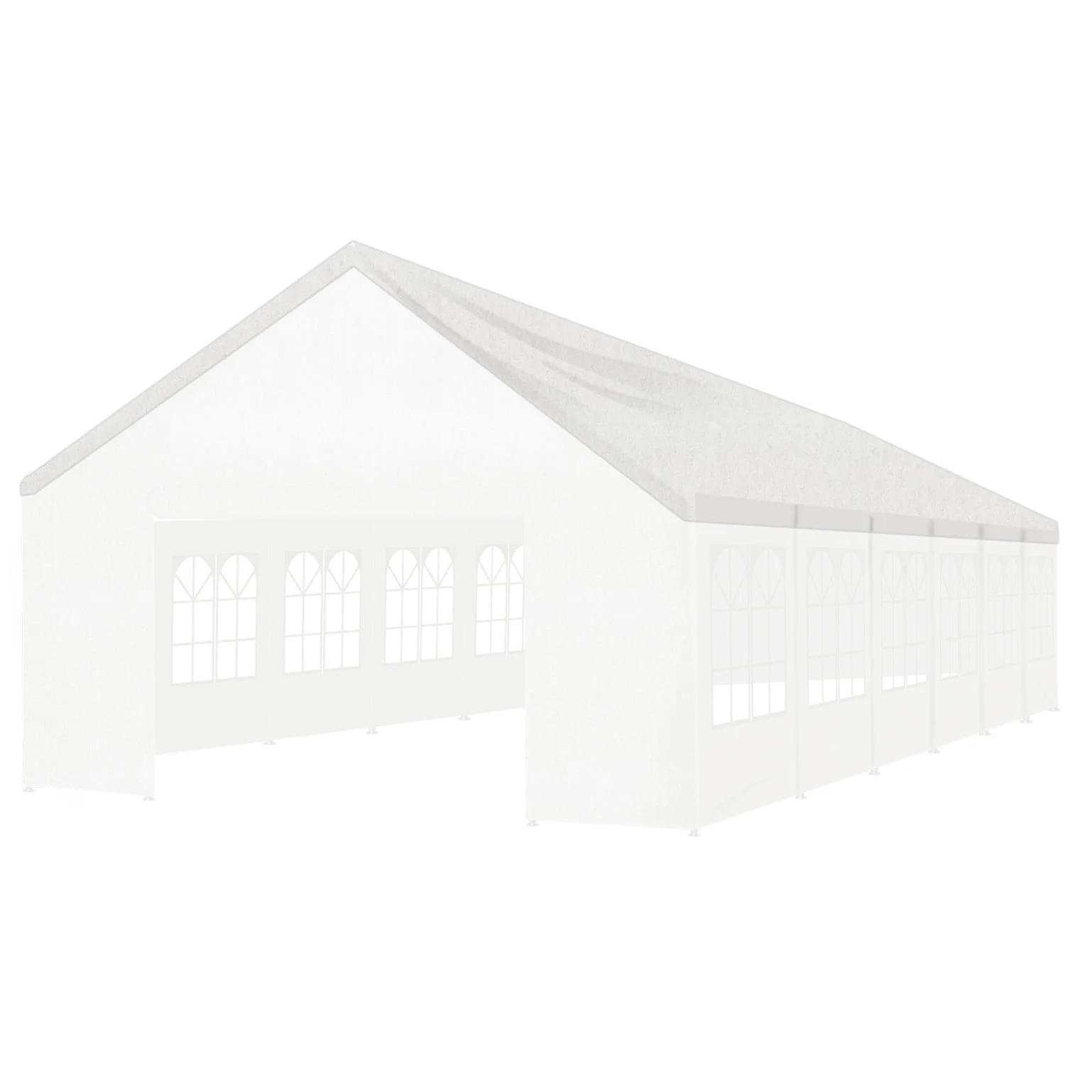 Wallaroo 6x12 White Premium Outdoor Event Marquee Roof Spare Part