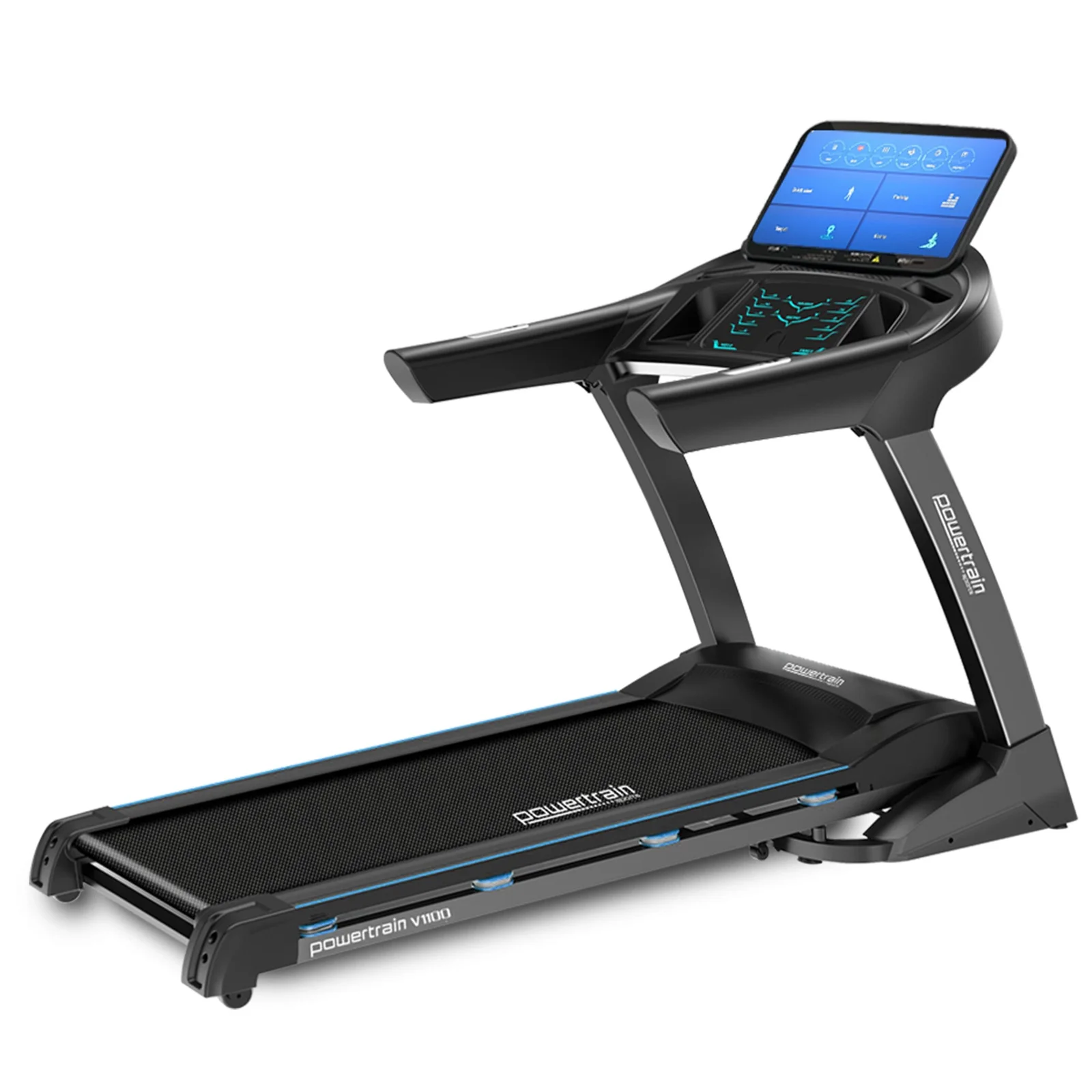 Powertrain V1100 Treadmill with Wifi Touch Screen & Incline