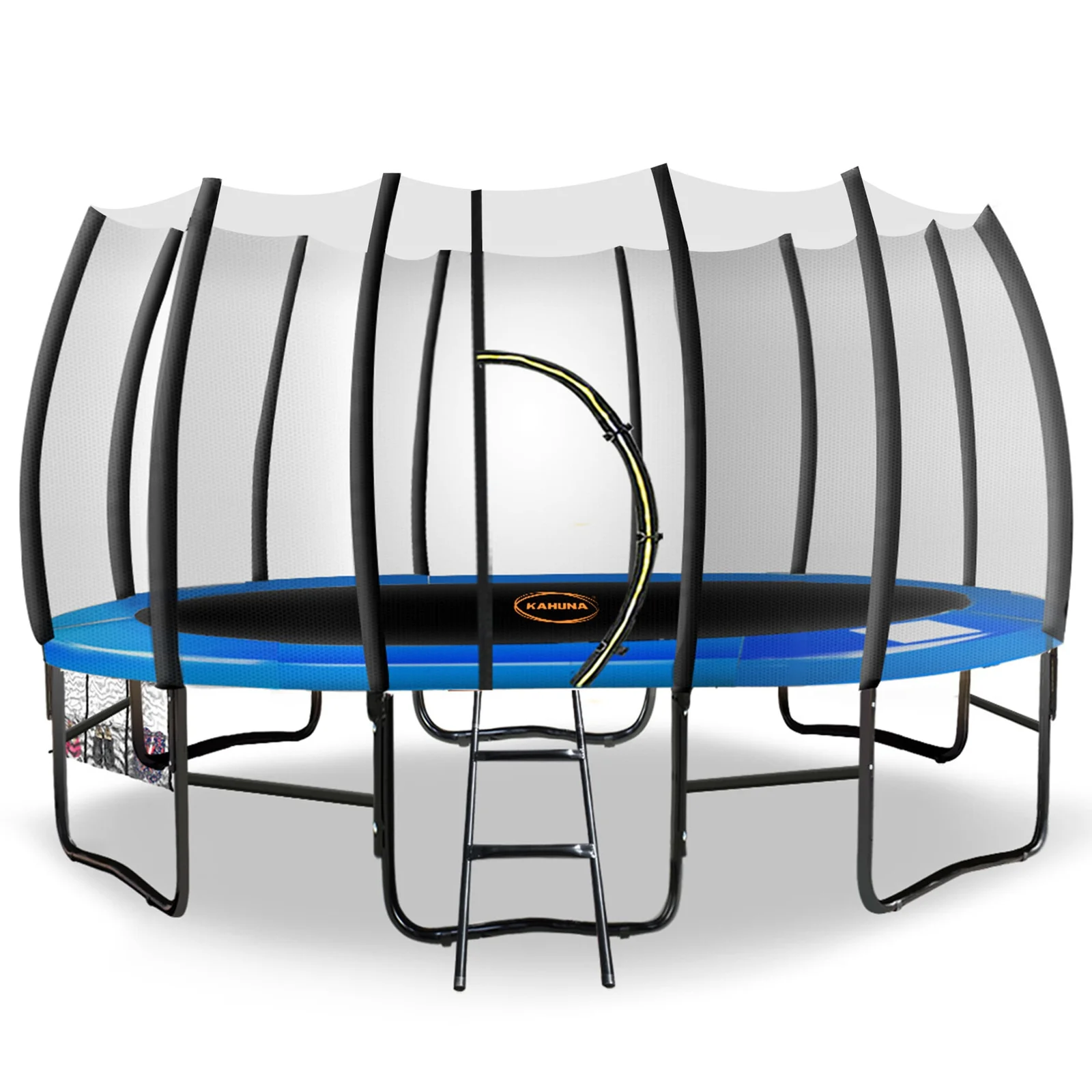 Kahuna Twister 14ft Springless Trampoline Outdoor Kids Safety Net Pad Mat