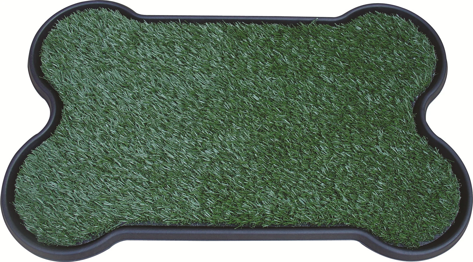 YES4PETS Dog Puppy Toilet Grass Potty Training Mat Loo Pad Bone Shape Indoor 