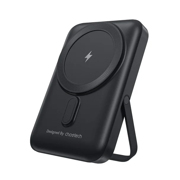 CHOETECH B743-BK 10000mAh PD20W Magnetic Power Bank with Holder Black