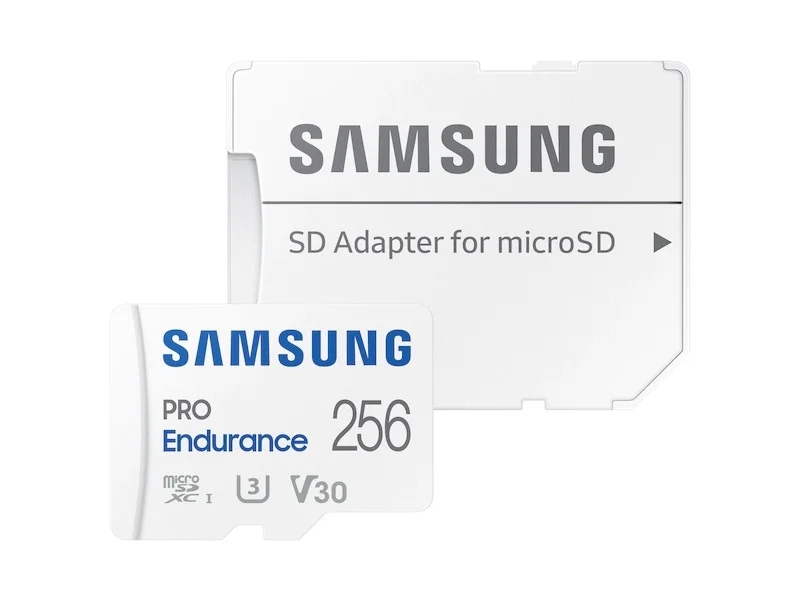 SAMSUNG 256GB PRO Endurance microSDXC with Adapter MB-MJ256KA