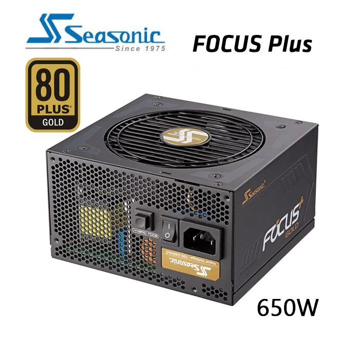 SEASONIC SSR-650FX FOCUS PLUS 650W 80 + GOLD Power Supply GX-650 ( OneSeasonic )