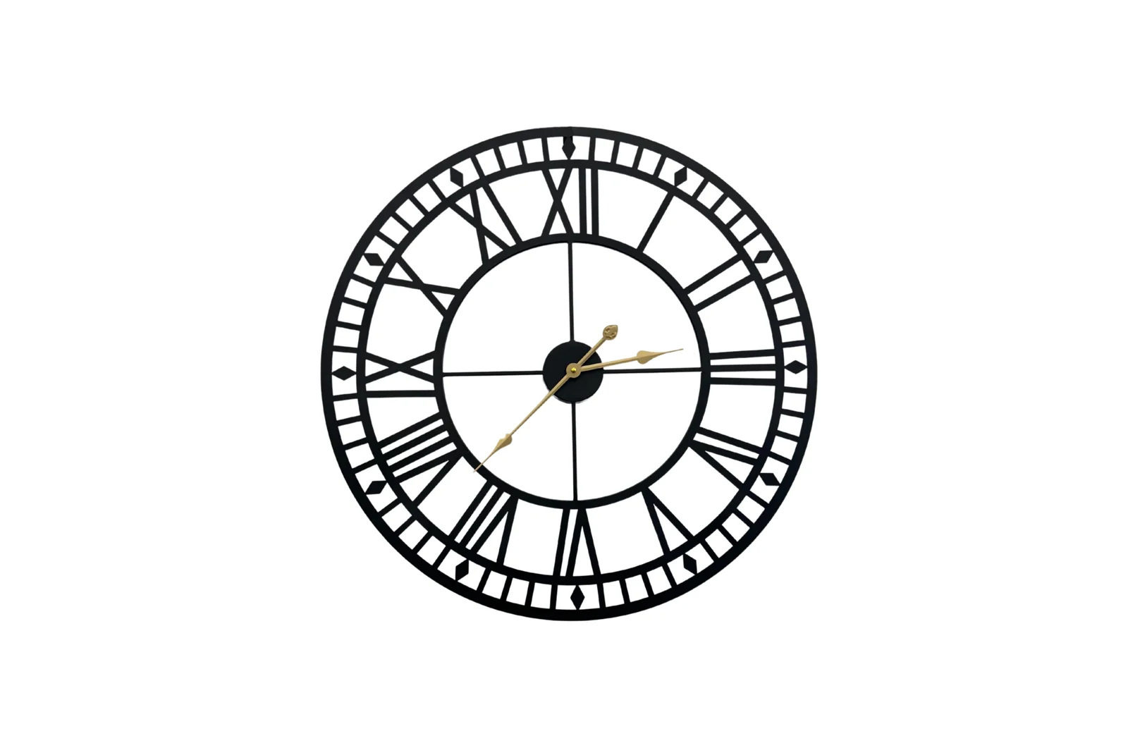 Metal Wall Clock - 80cm