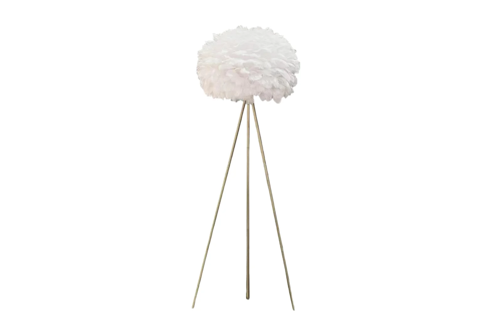 Feather Tripod Floor Lamp