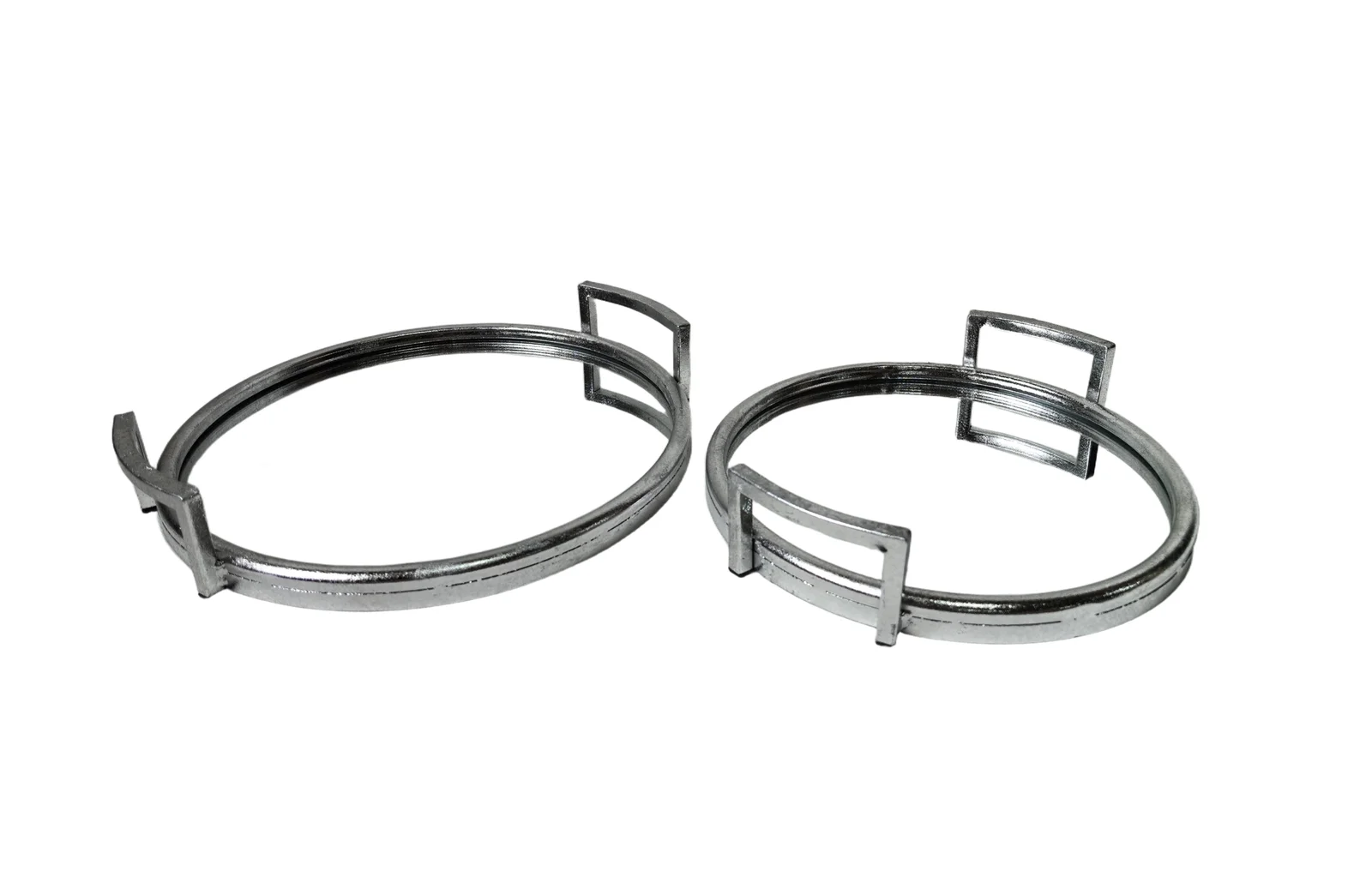 Eliza Round Tray - Large - Silver