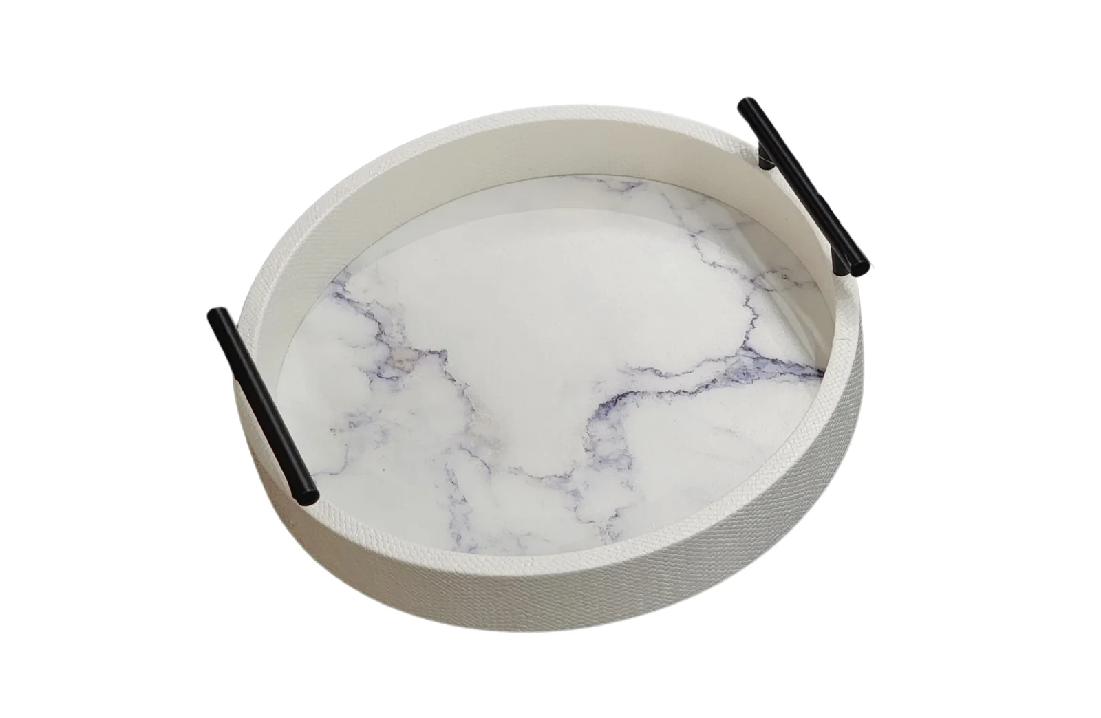 Maison Round Tray - Large - White