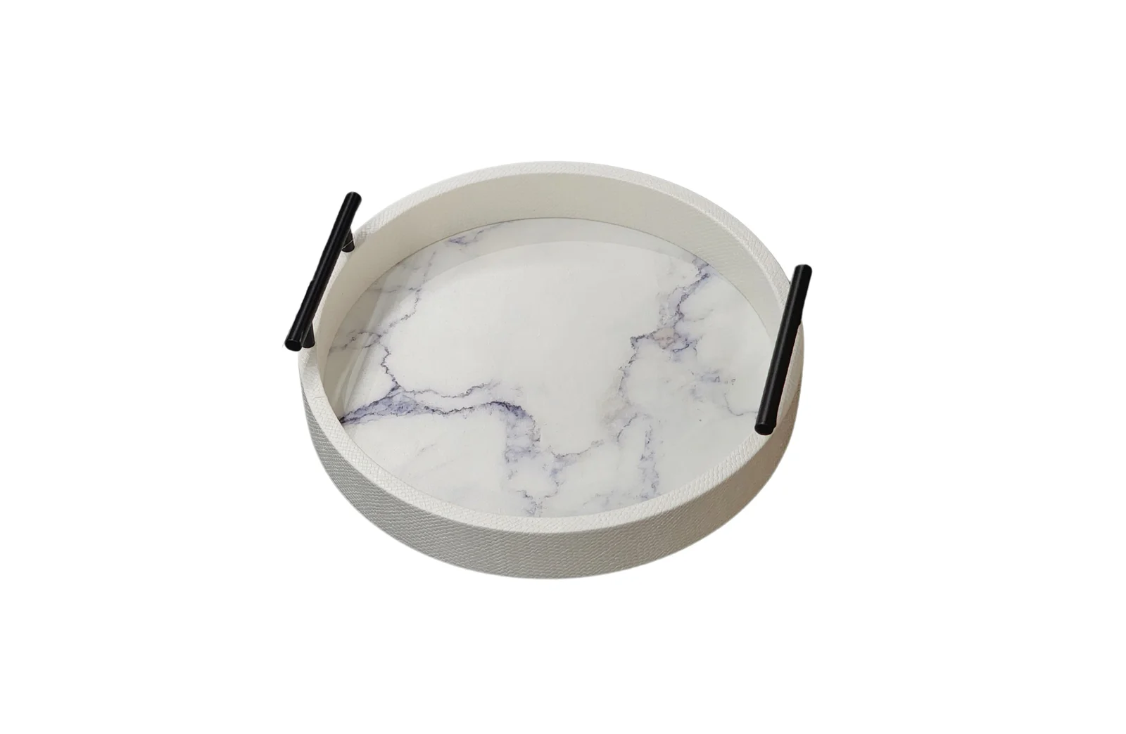 Maison Round Tray - Small - White