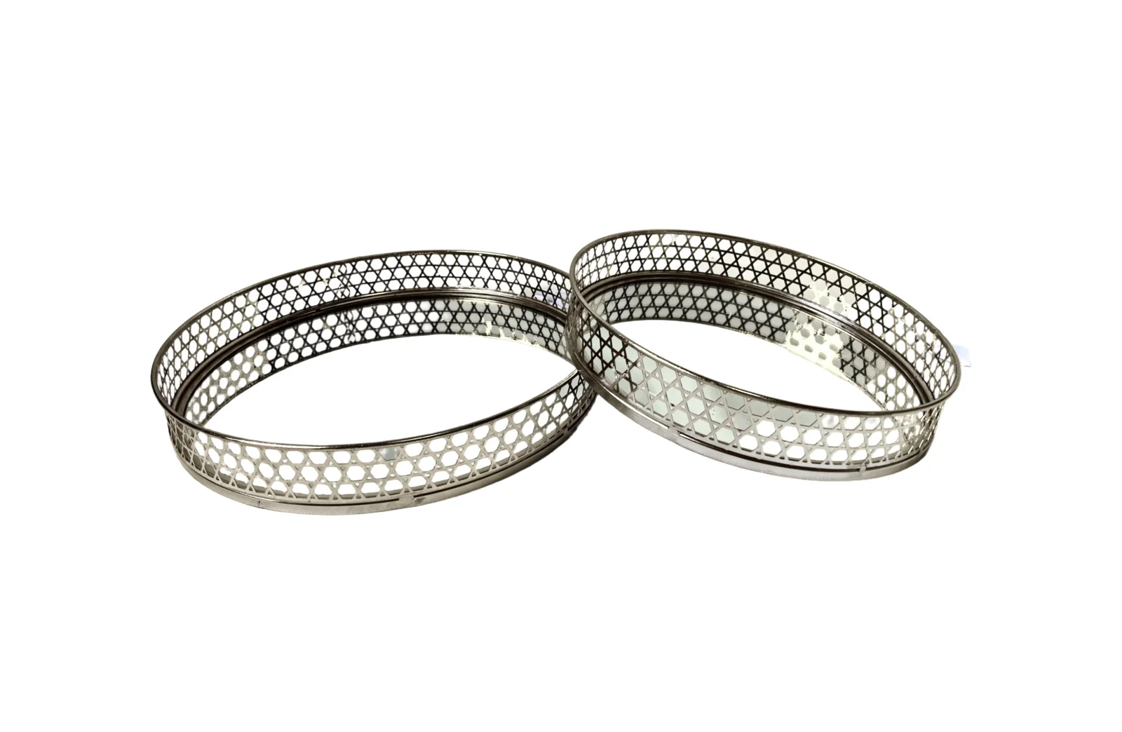 Nina Tray - Round - Small - Silver