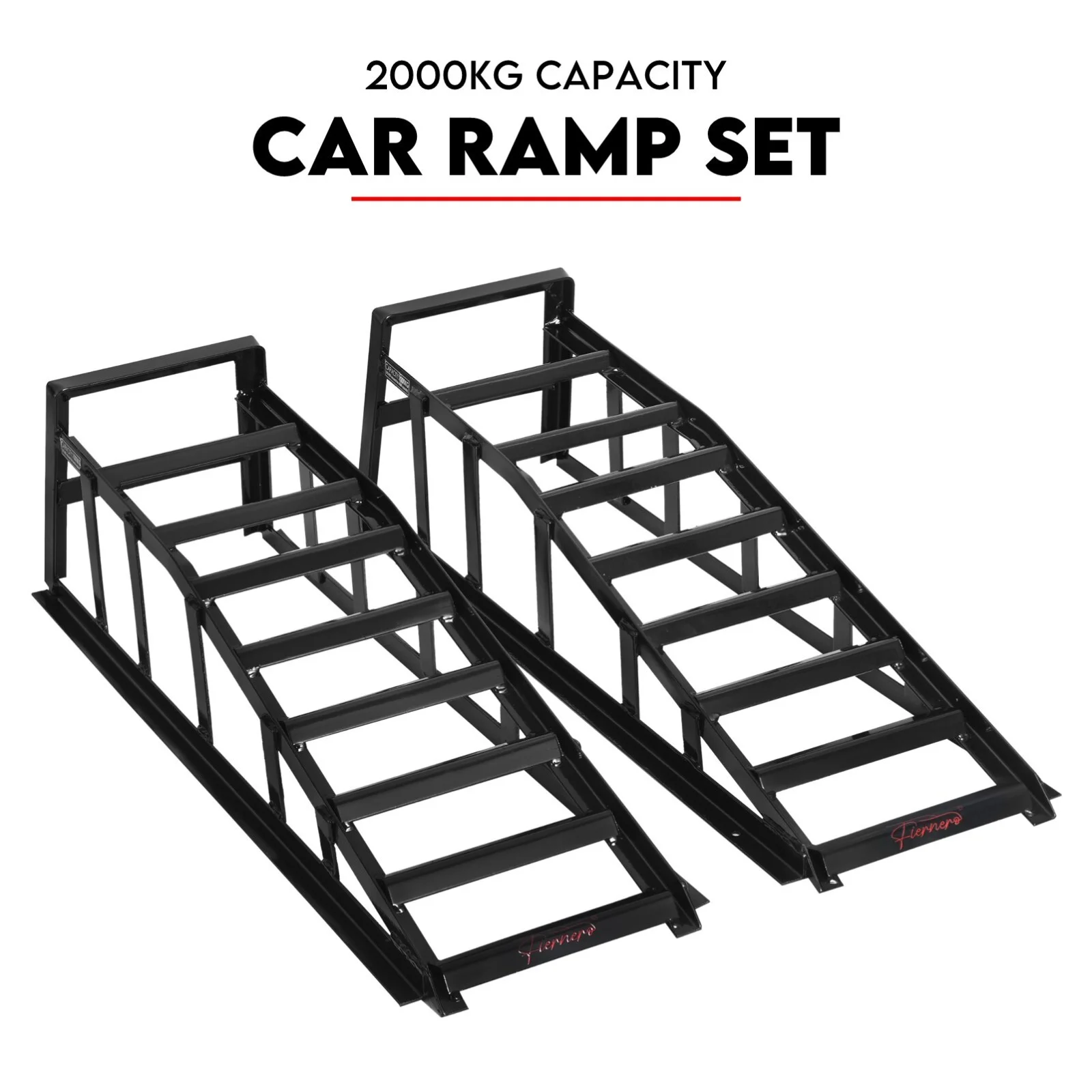 Heavy Duty Car Ramp Set 2000kg Low Profile Car Service Ramps 2x