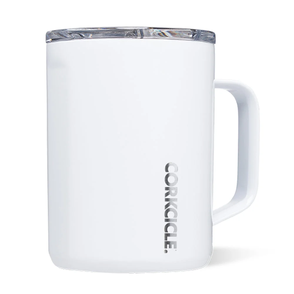 Corkcicle Mug - 500ml Gloss White
