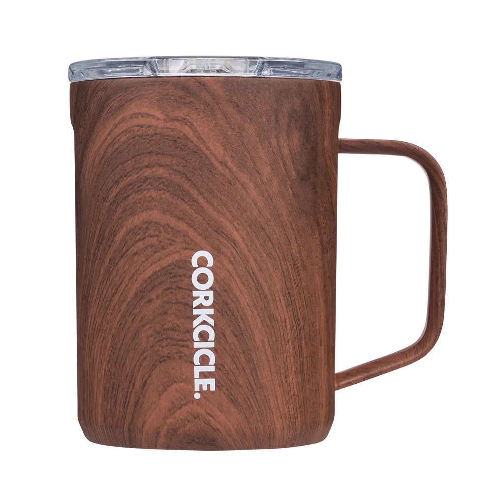 Corkcicle Mug - 500ml Walnut Wood