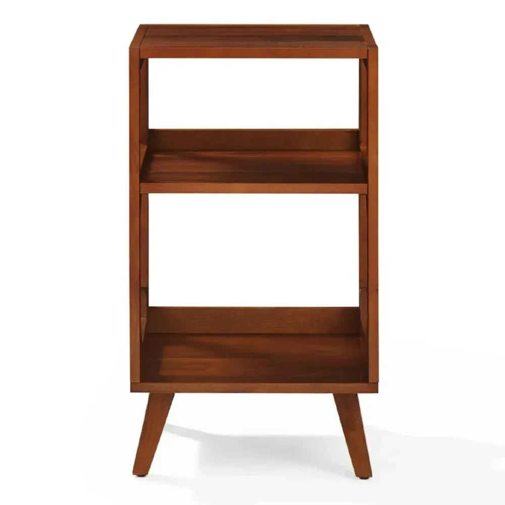 Crosley Asheville Small Record Player Stand -  Walnut