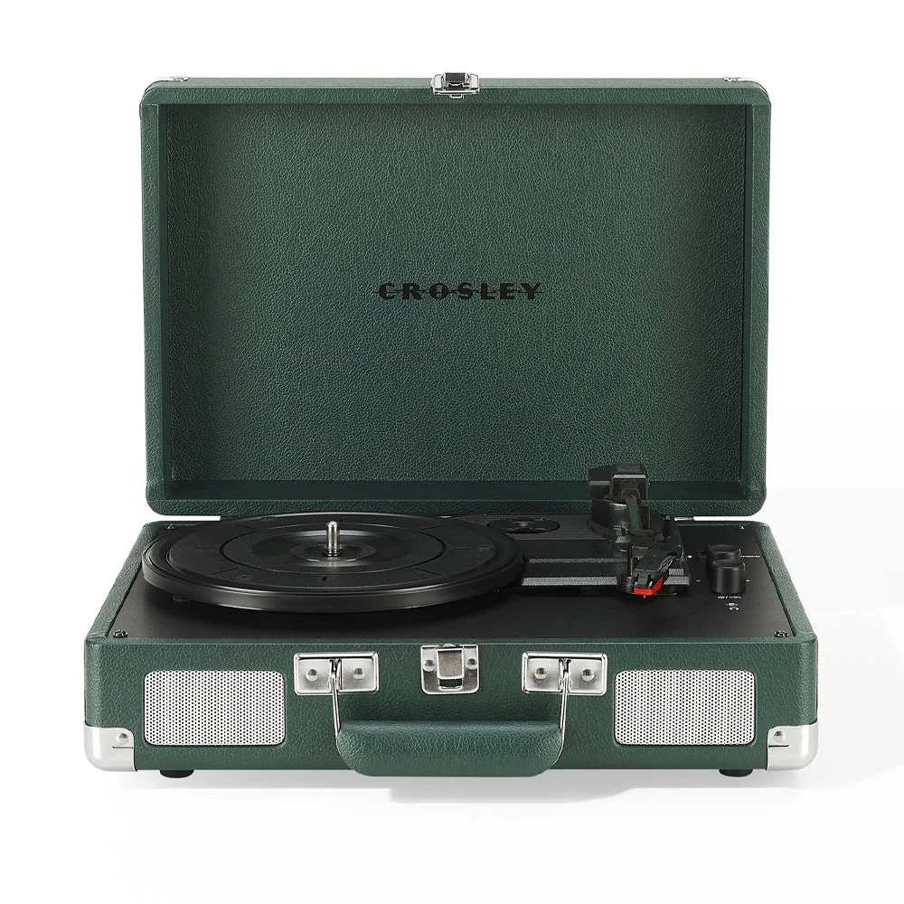 Crosley Cruiser Bluetooth Portable Turntable - Emerald Green