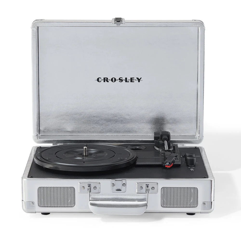 Crosley Cruiser Bluetooth Portable Turntable - Silver